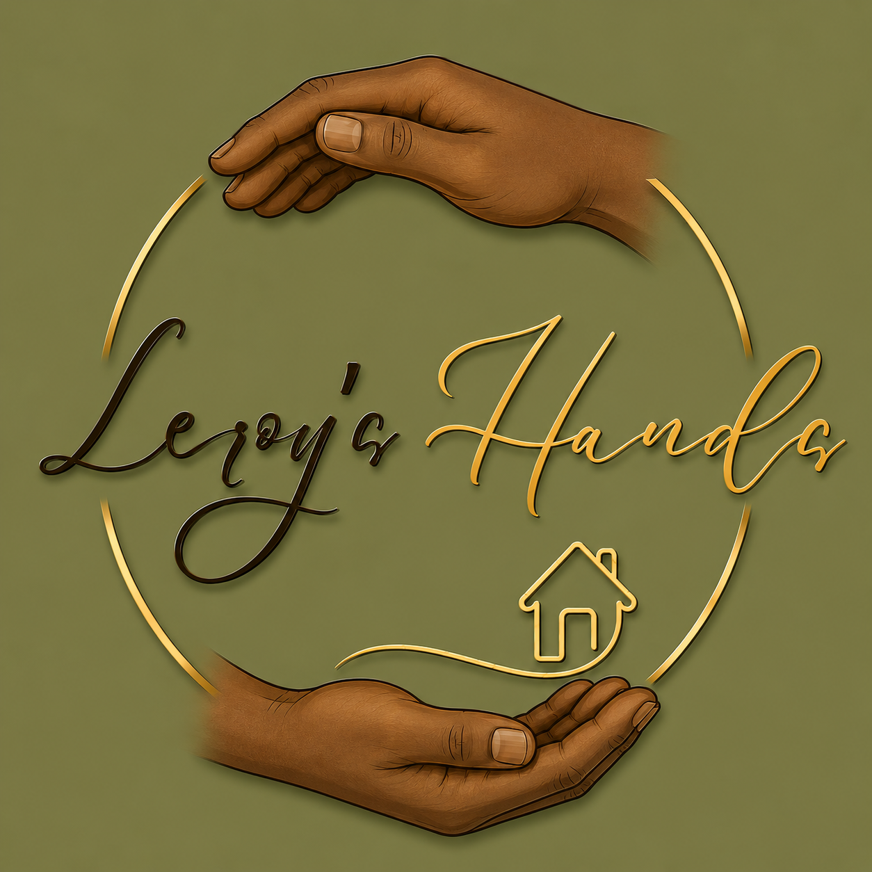 Leroy's Hands Independent Living Logo